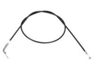 Gaszug mit Rohrbogen schwarz Schmitt